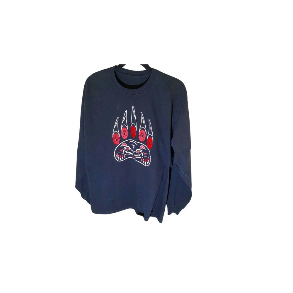 Mens Long Sleeve Black T